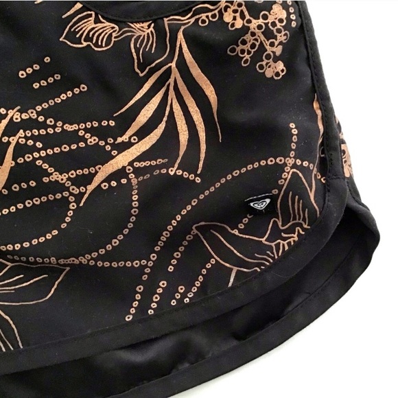 ROXY | BROWN & COPPER GONNA MOVE SHORT | SIZE 14 - Picture 3 of 5